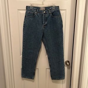 Everlane 90’s cheeky jean, size 30 crop